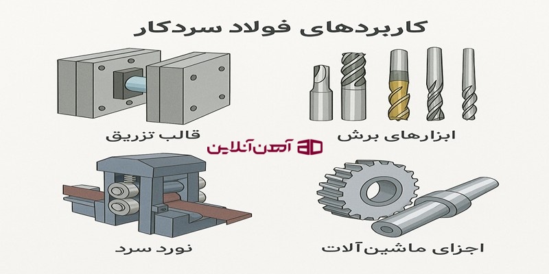   کاربردهای فولاد سردکار