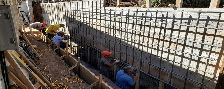 نقش میلگرد در ساخت دیوارهای حائل