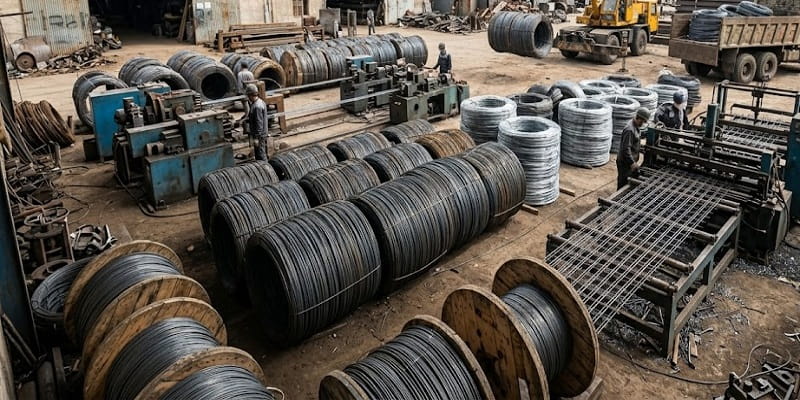 انبارداری و لجستیک در صنایع مفتولی