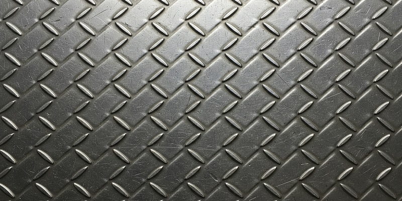 ورق استیل آجدار در کف سازی محیط های صنعتی مورد استفاده قرار می گیرد.