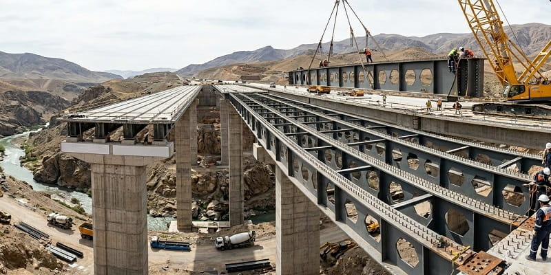 کاربرد تیرآهن لانه‌ زنبوری سایز 16 کارخانه ذوب آهن اصفهان