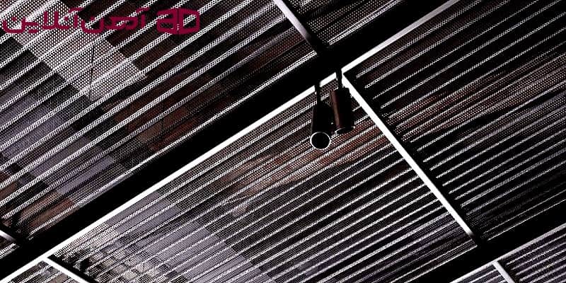 نمایی نزدیک از سقف روفیکس