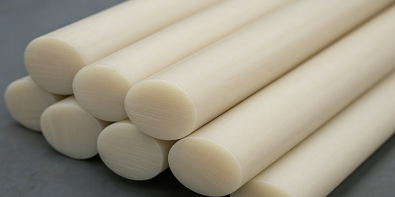 هزینه تولید میلگرد پلی آمید PA6 نسبت به سایر انواع آن کمتر است.