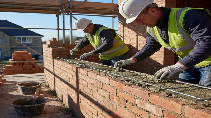 کاربرد میلگرد بستر در افزایش مقاومت دیوارها