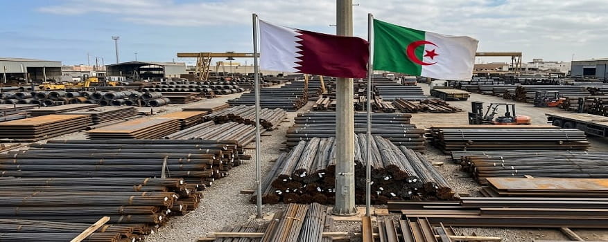 قطر و الجزایر ظرفیت تولید فولاد مشترک را دو برابر می‌کنند