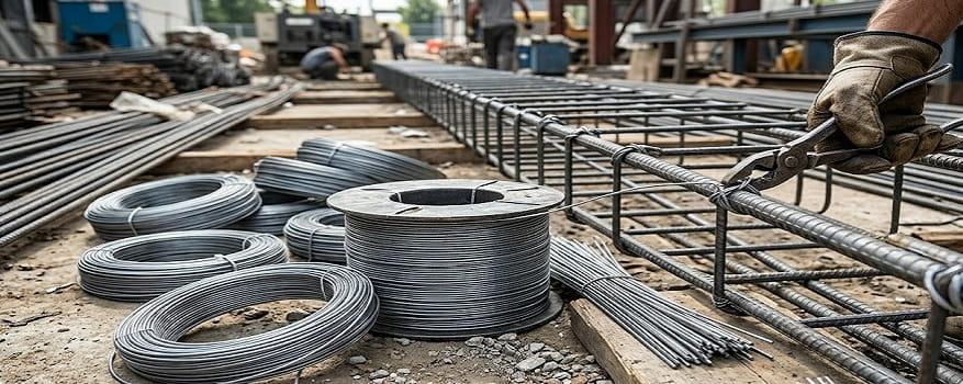 سیم آرماتوربندی چیست؛ انواع و مشخصات آن