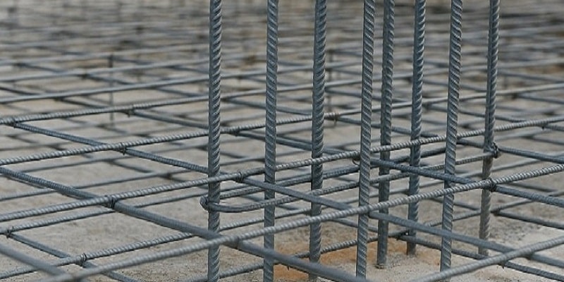 به کارگیری میلگرد بستر افقی و عمودی در سازه بتنی