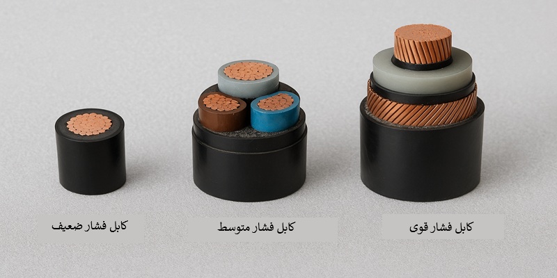 انواع کابل بر اساس ولتاژ