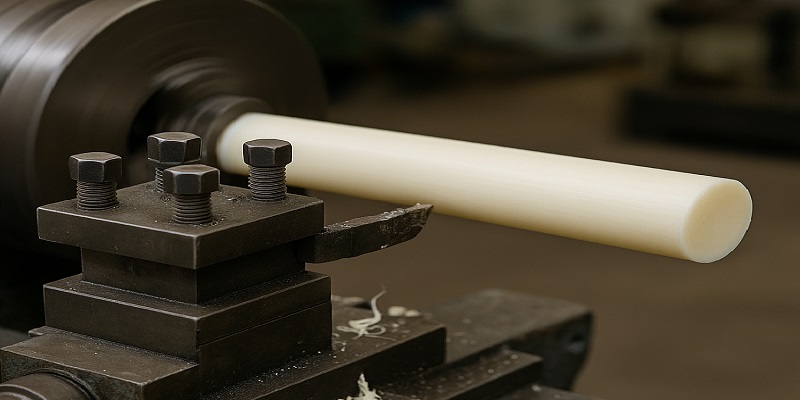 ماشین کاری میلگرد پلی آمید