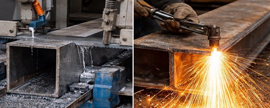 تفاوت برشکاری سرد و گرم