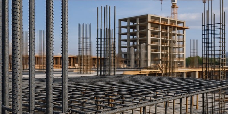 نمایی از کاربرد میلگرد 18 ذوب آهن اصفهان