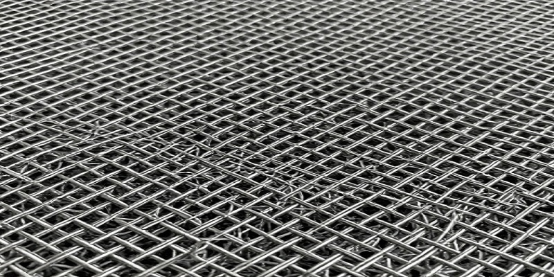 بافت شبکه‌ای توری فلزی ریزبافت با تراکم بالا