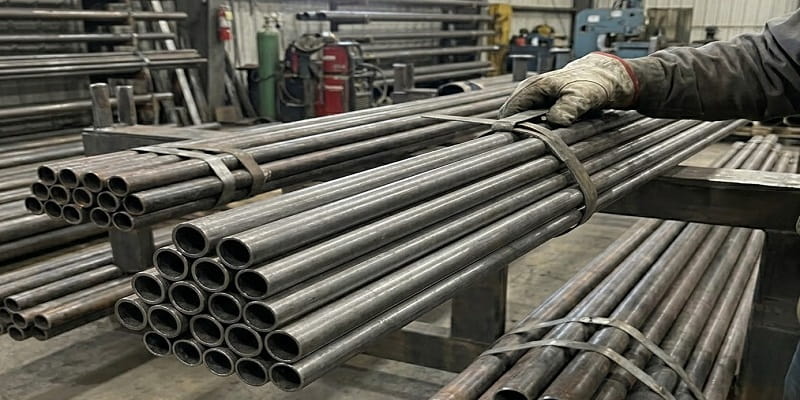 لوله ASTM A333 در کارخانه فولادی