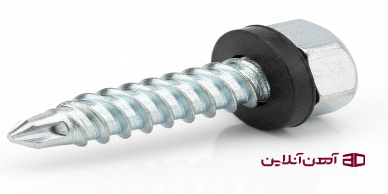 در این عکس نمایی از پیچ سرمته را مشاهده می کنید.