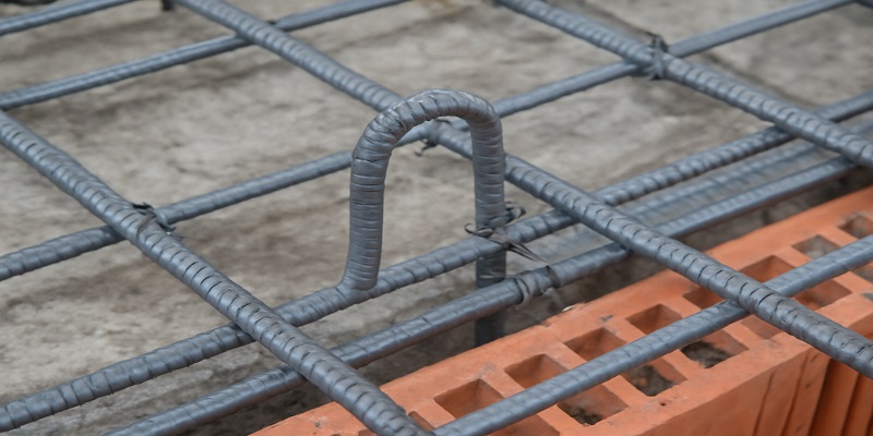 نمایی از میلگرد ادکا