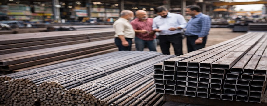قفل معاملات در بازار آهن آلات و فولاد