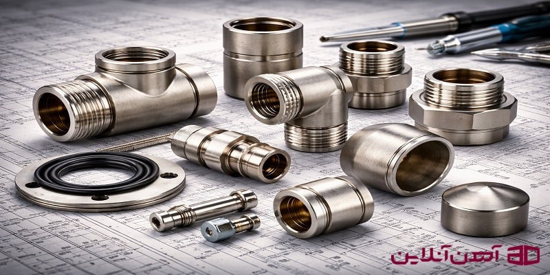 انواع اتصالات فولادی
