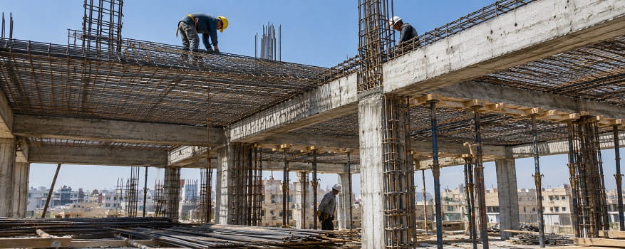 اصول اجرای آرماتور بندی تیر و سقف بتنی