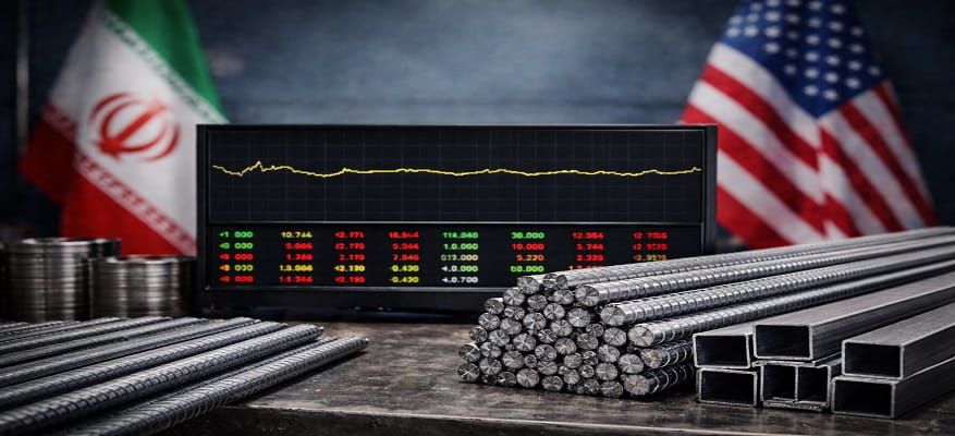 بازار آهن آلات در فریز انتظاری؛ چشم‌ها به مذاکرات ایران و آمریکا دوخته شد.