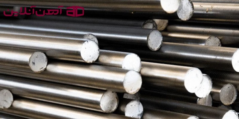 انبوهی از فولاد Ck22 در کارخانه فولادی