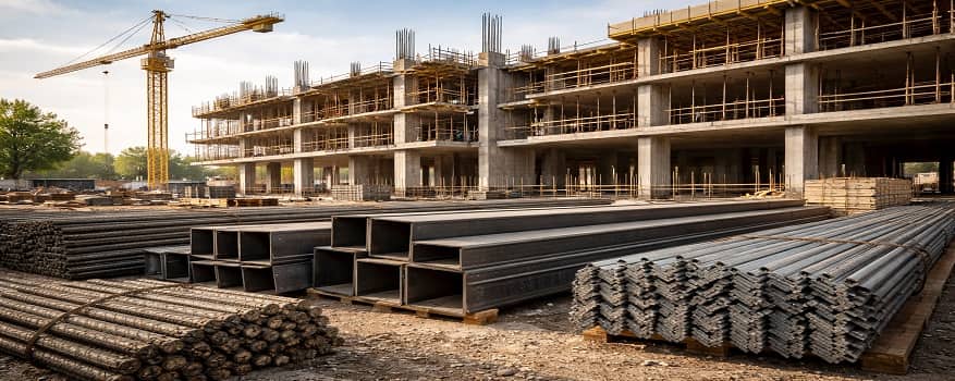 کاهش 3.4 درصدی مصرف ظاهری فولاد در 10 ماهه 1404