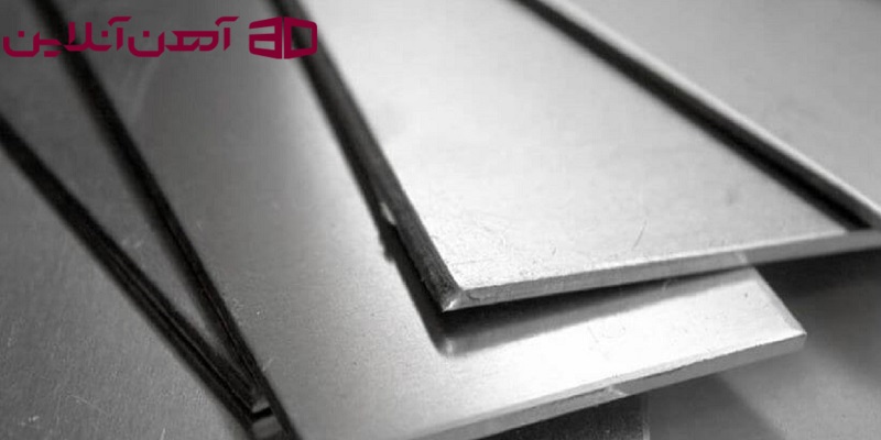 نمایی از ورق اسیدشویی با سطح صاف و یکنواخت