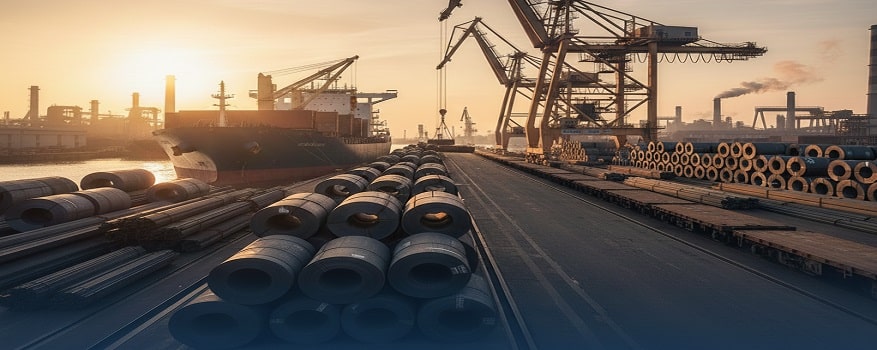 واردات زنجیره آهن و فولاد در هشت‌ماهه ۱۴۰۴؛ نزدیک به ۶۰۰ میلیون دلار ورق فولادی با وجود افت ۴۲ درصدی
