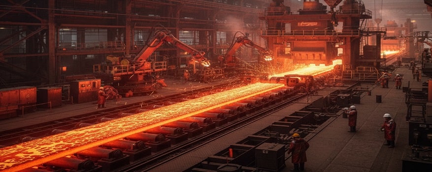 نقشه فولاد جهان در حال تغییر