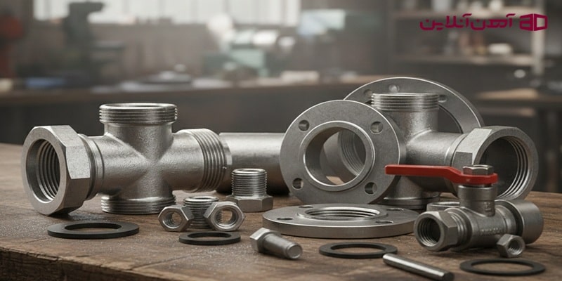 انواع اتصالات فولادی