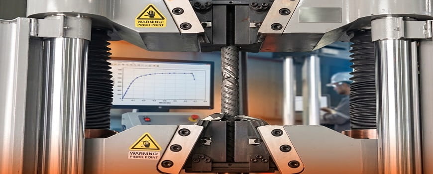 تست کشش میلگرد