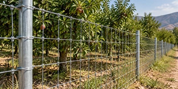 از سیم مفتول سایز 2.4 کلاف در بنگاه تهران برای حصارکشی باغ ها و مزارع استفاده می شود.