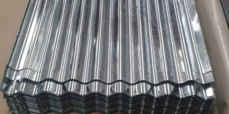 نمونه ای از ورق فولادی با پوشش آلوزینک