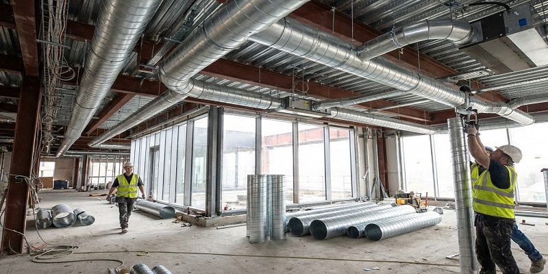 از لوله درز مخفی برای لوله کشی ساختمان استفاده می شود.