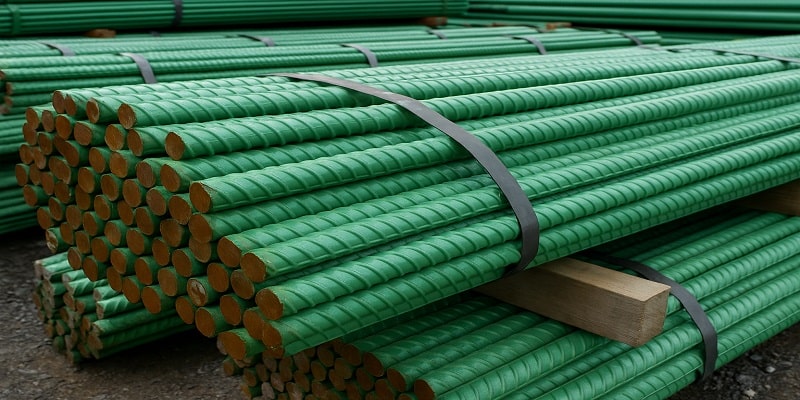 نحوه صحیح نگهداری از میلگرد اپوکسی در محیط صنعتی