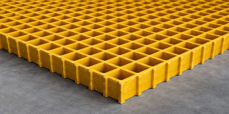 نمایی از گریتینگ کامپوزیتی