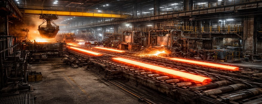 ایران رتبه دهم تولید فولاد جهان را حفظ کرد؛ رشد ۱۶.۲ درصدی در دسامبر ۲۰۲۵