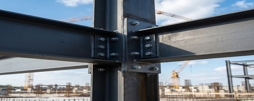 انواع اتصال تیر به ستون در سازه فولادی و نکات اجرایی آن