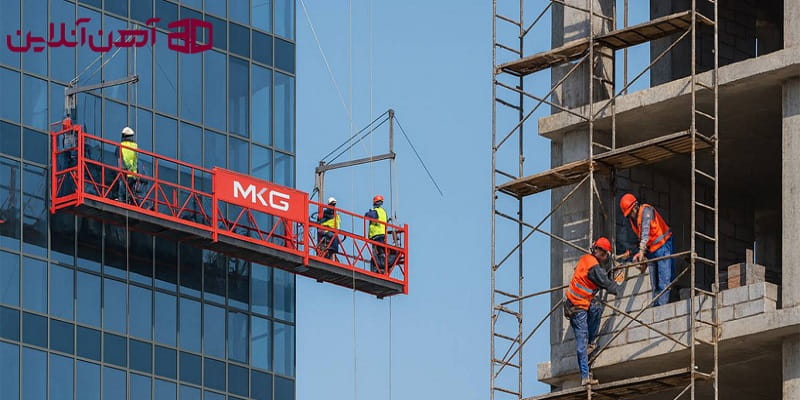 از کلایمر برای اجرای نمای ساختمان استفاده می شود.