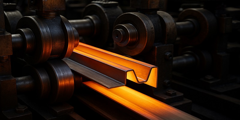 نمایی از فرآیند تولید پروفیل M