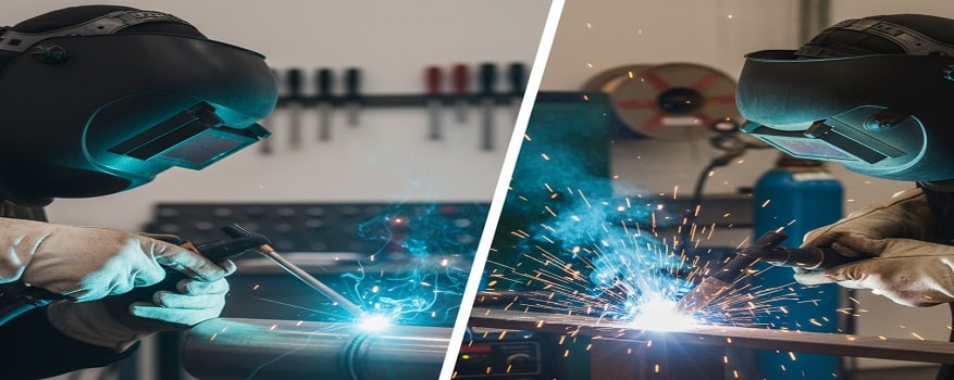 تفاوت جوشکاری تیگ و میگ