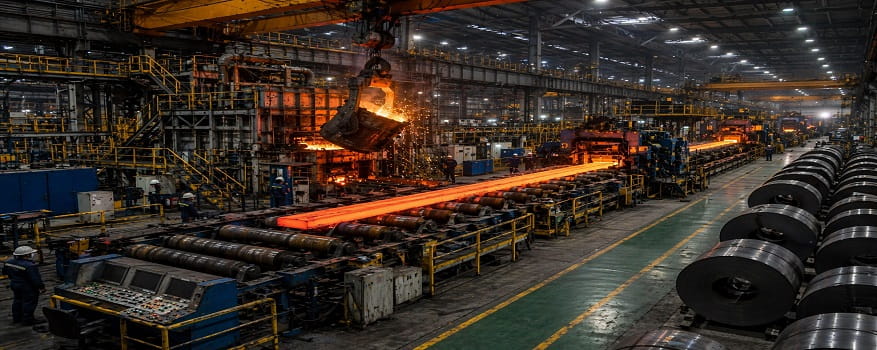 رشد ۲.۸٪ تولید محصولات فولادی در ۱۱ ماهه ۱۴۰۴ نسبت به سال قبل